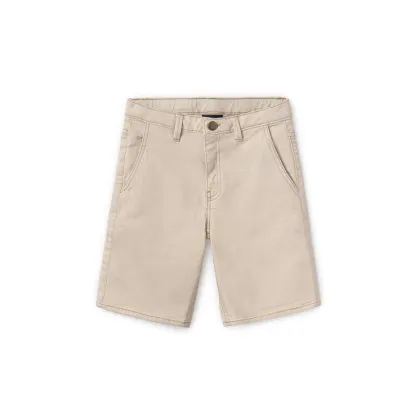 Zdjęcie Mayoral Szorty jeansowe 6206 Beżowy Regular Fit