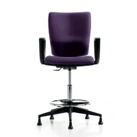 Zdjęcie Klasyczny regulowany fotel do sekretariatu - Diemme