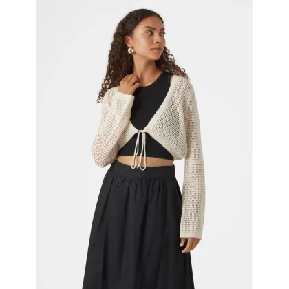 Zdjęcie Vero Moda Kardigan Madera 10300292 Beżowy Regular Fit