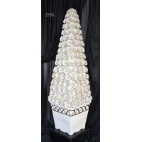 Picture Large ceramic pyramid lamp