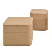 Zdjęcie Funkcjonalna pufa Turbante ze schowkiem do salonu lub sypialni