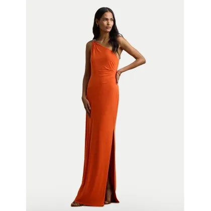 Zdjęcie LAUREN RALPH LAUREN Sukienka wieczorowa 253751483033 Pomarańczowy Slim Fit