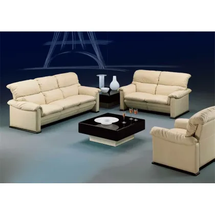 Zdjęcie Nowoczesne skórzane sofy do biura Marvel