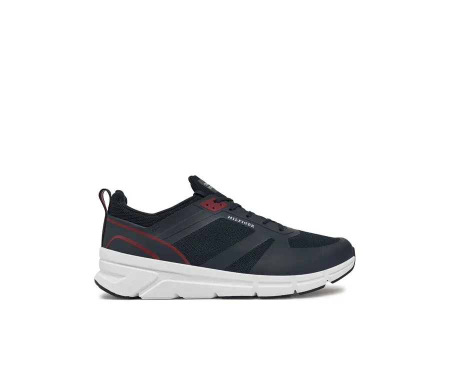 obrazek 1 Tommy Hilfiger Sneakersy Modern Comfort Run Mix FM0FM05471 Granatowy