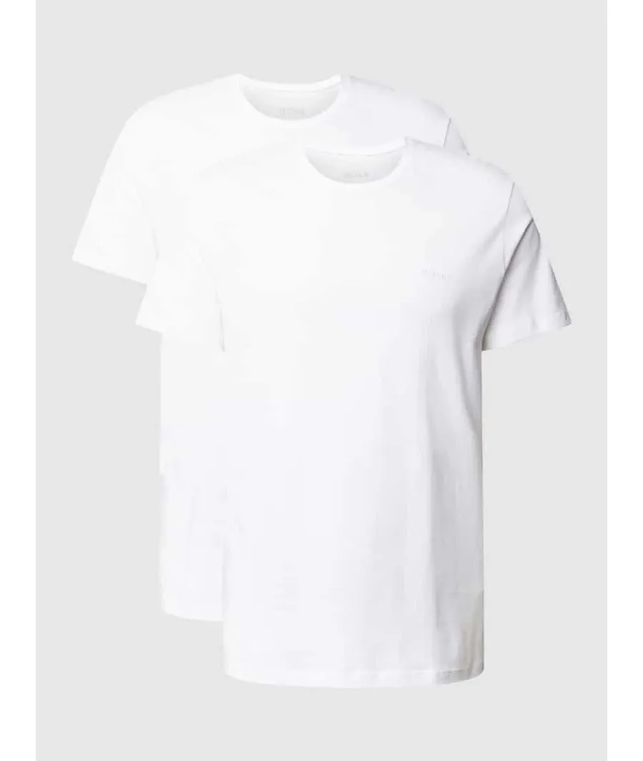 obrazek 1 T-shirt z okrągłym dekoltem w zestawie 2 szt. model „ComfortS”