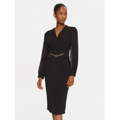 Zdjęcie Rinascimento Sukienka koktajlowa CFC0120006003 Czarny Slim Fit