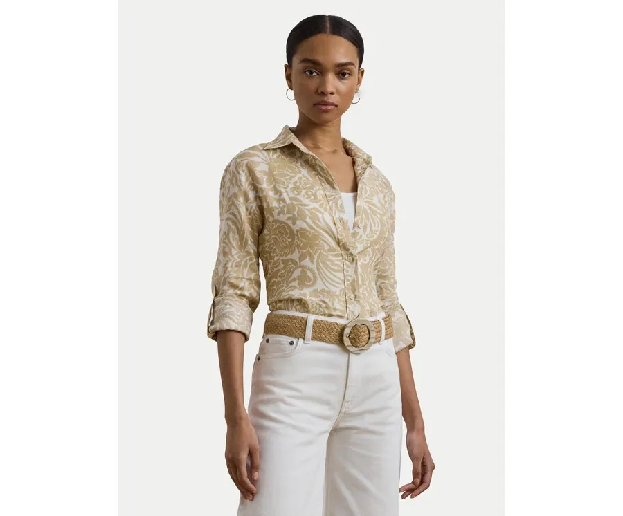obrazek 1 LAUREN RALPH LAUREN Koszula 200963700002 Beżowy Relaxed Fit
