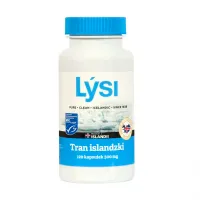 Zdjęcie Lysi Tran Islandzki 500 mg, Kapsułki