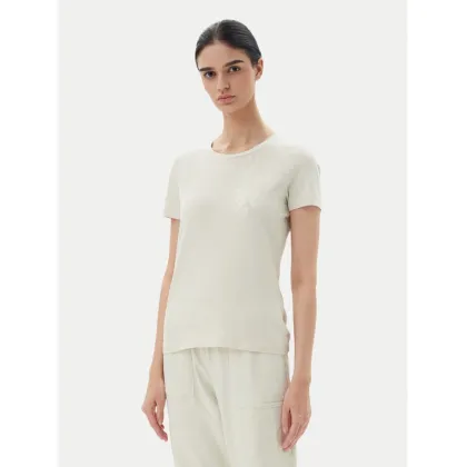 Zdjęcie EA7 Emporio Armani T-Shirt 7W000133 AF10373 U1112 Beżowy Regular Fit