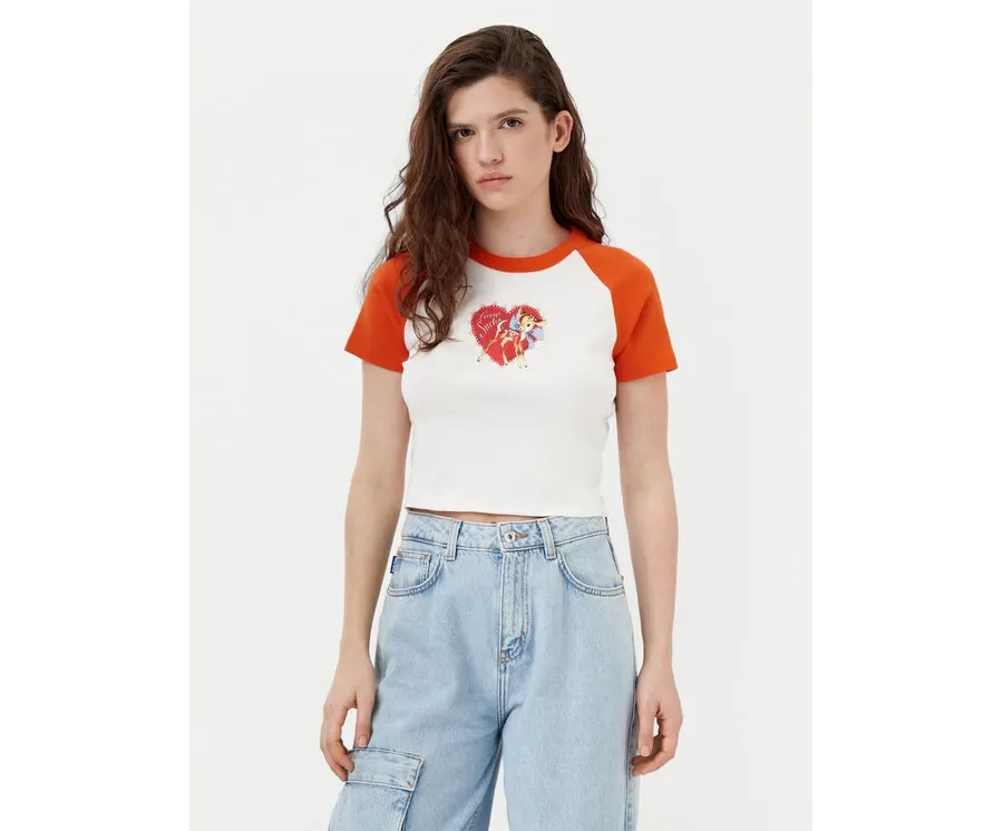obrazek 1 HUGO T-Shirt Dorra 50533973 Pomarańczowy Regular Fit