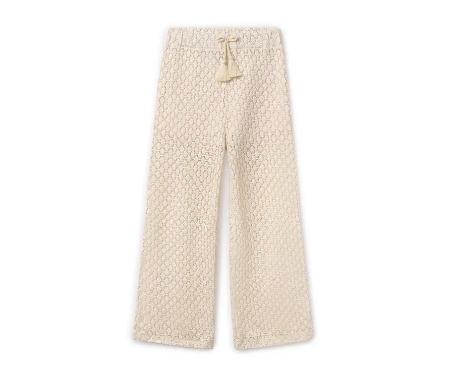 obrazek 1 Mayoral Spodnie materiałowe 6535 Beżowy Relaxed Fit