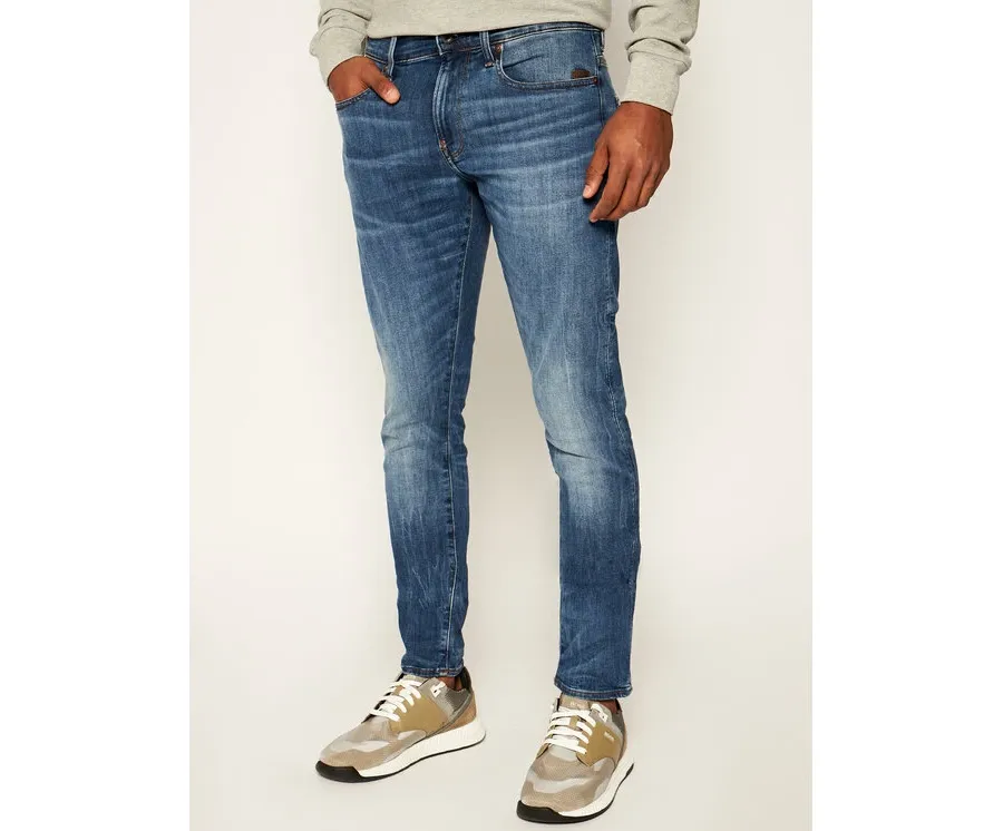 obrazek 1 G-Star Raw Jeansy Revend 51010-8968-6028 Granatowy Skinny Fit