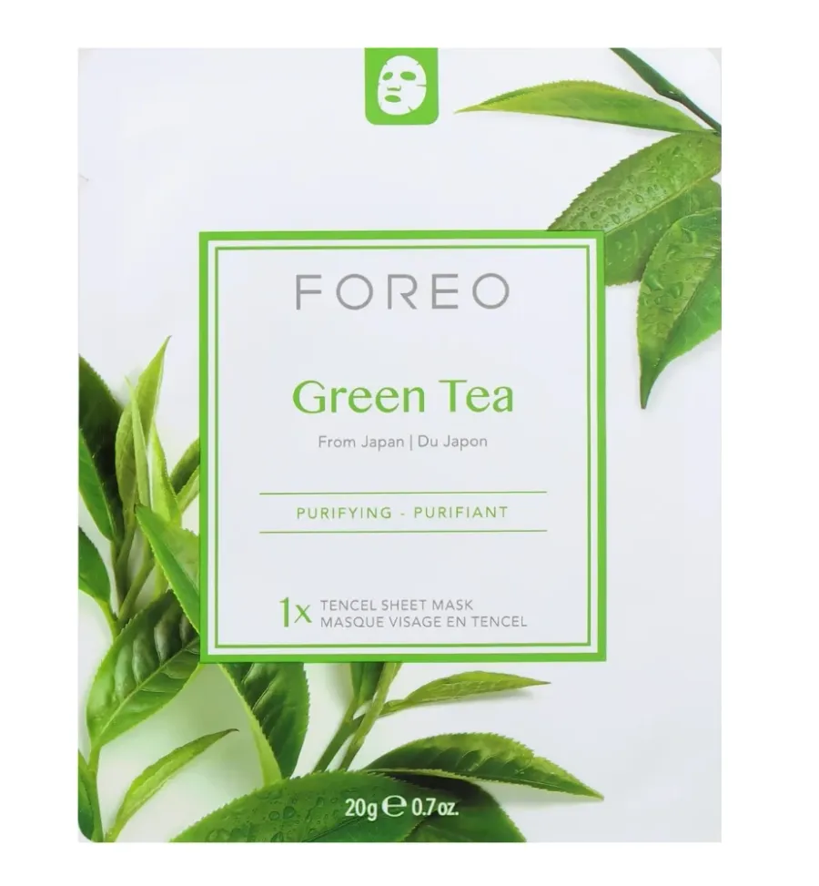 obrazek 1 Foreo Farm To Face Green Tea Oczyszczająca maska do twarzy