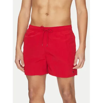Zdjęcie Tommy Hilfiger Szorty kąpielowe UM0UM03477 Czerwony Regular Fit