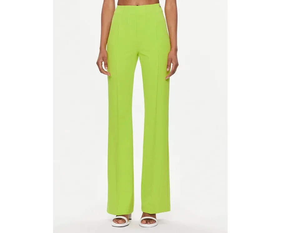 obrazek 1 Liu Jo Spodnie materiałowe CA4137 J1930 Zielony Flare Fit
