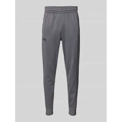 Zdjęcie Spodnie dresowe o kroju slim fit z nadrukiem z logo