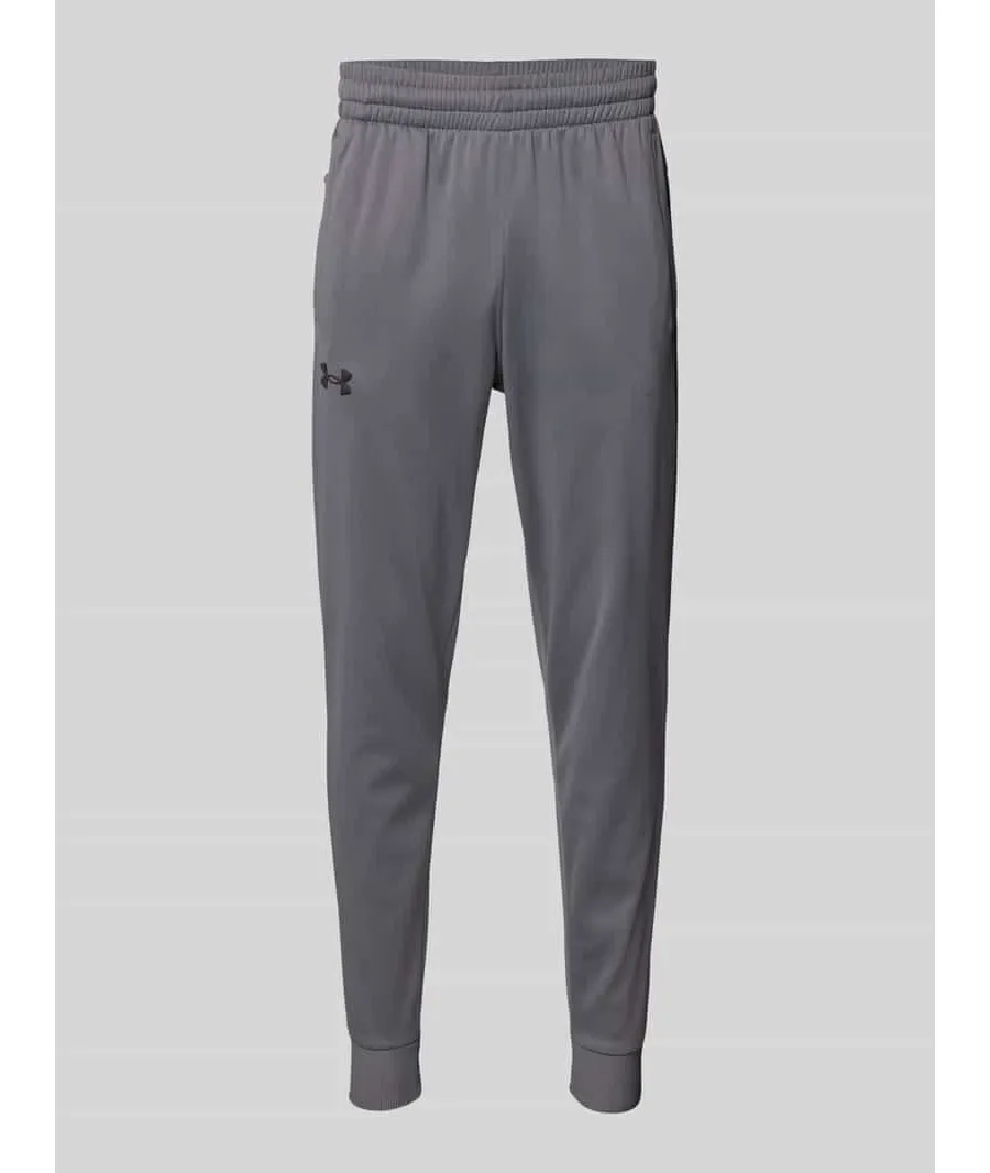 obrazek 1 Spodnie dresowe o kroju slim fit z nadrukiem z logo