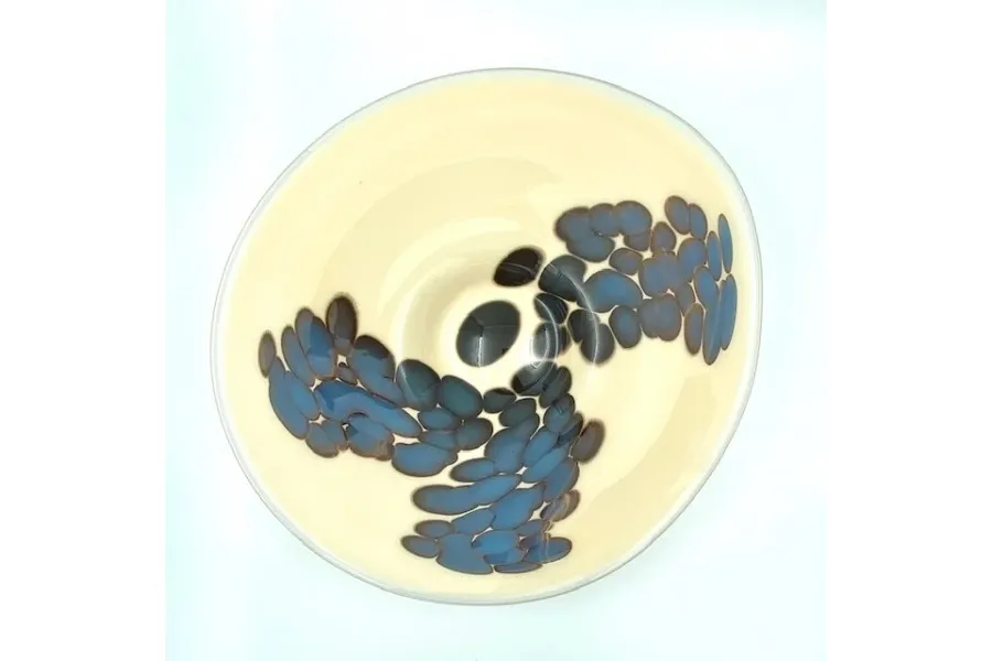 obrazek 1 Dekoracyjna ozdoba z włoskiego szkła "Skalowane skrzydła" - doskonały upominek dla bliskiej osoby