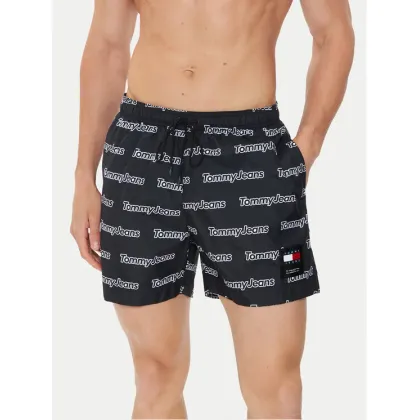 Zdjęcie Tommy Hilfiger Szorty kąpielowe UM0UM03150 Granatowy Regular Fit