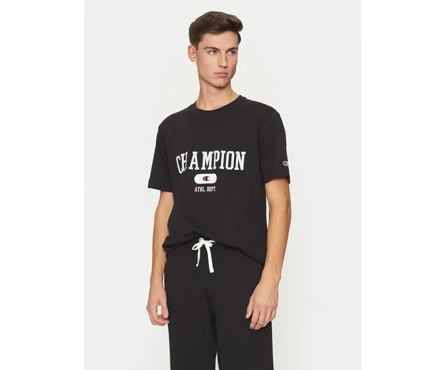 obrazek 1 Champion T-Shirt 220432 Czarny Regular Fit
