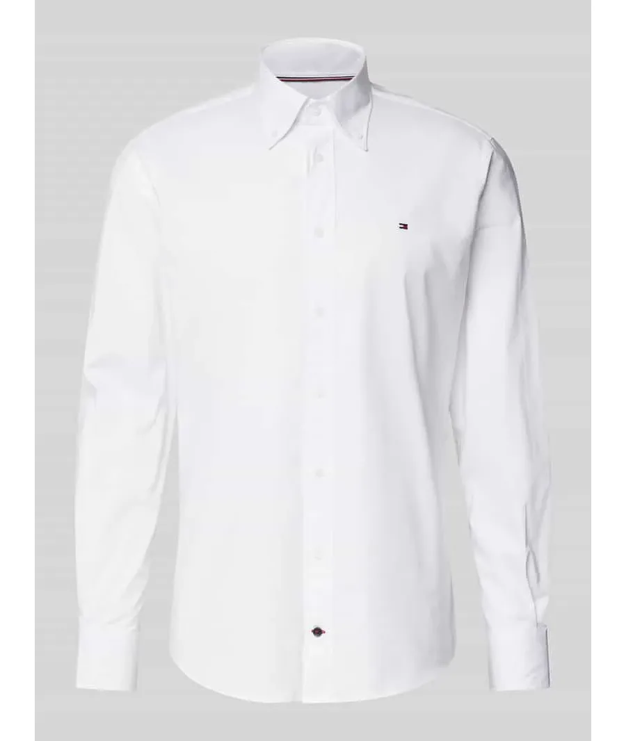 obrazek 1 Koszula biznesowa o kroju regular fit z listwą guzikową