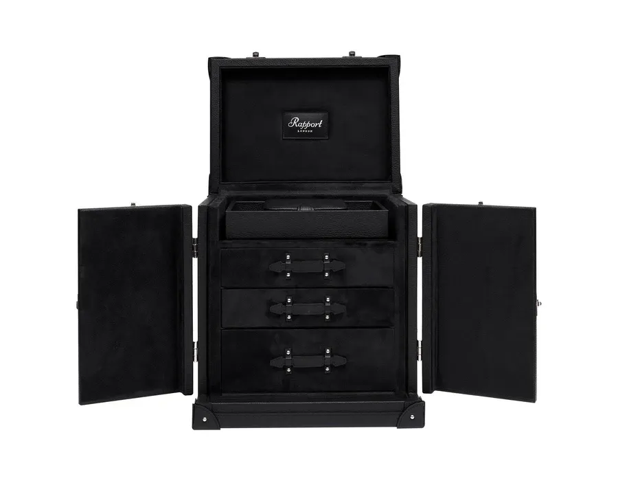 obrazek 2 Skórzany kufer na akcesoria