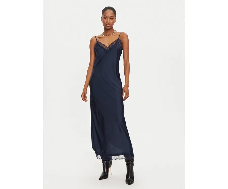 obrazek 1 Rinascimento Sukienka koktajlowa CFC0120043003 Granatowy Regular Fit