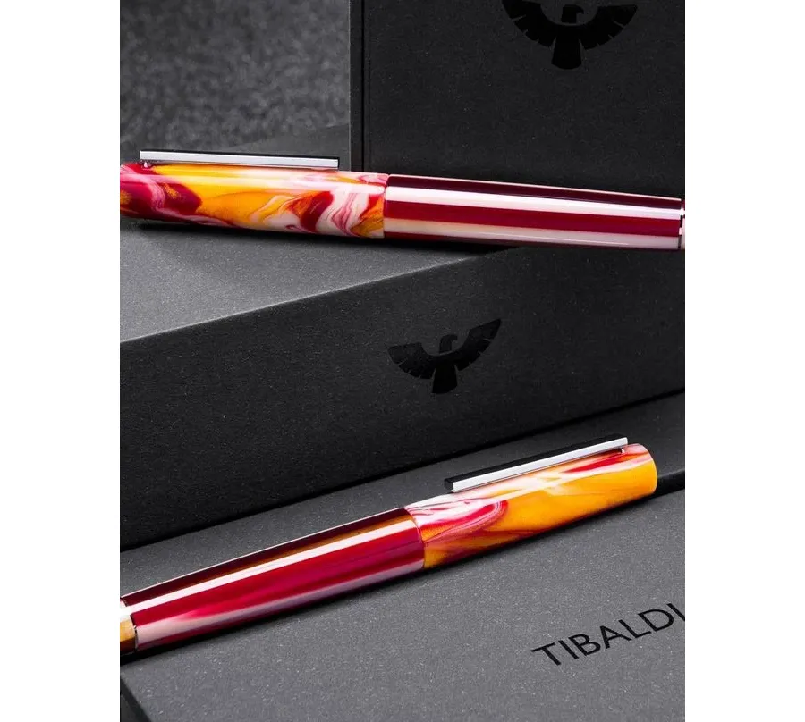 obrazek 3 Długopis Tibaldi Infrangibile Russet Red na prezent dla kobiet