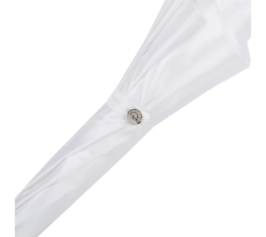 obrazek 6 Stylowy biały ślubny parasol damski zdobiony koronką – Pasotti