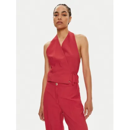Zdjęcie ViCOLO Kamizelka TB1429 Czerwony Regular Fit
