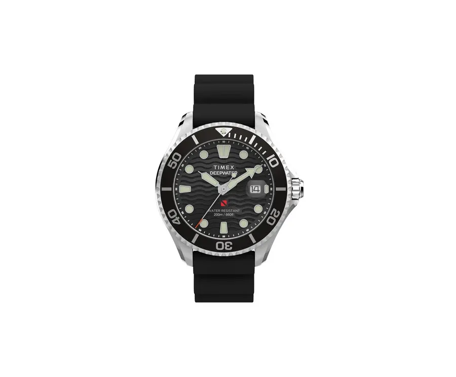 obrazek 1 Timex Zegarek Deepwater Meridian TW2W81600 Srebrny