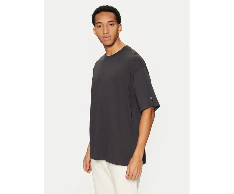 obrazek 1 Champion T-Shirt 220279 Czarny Relaxed Fit