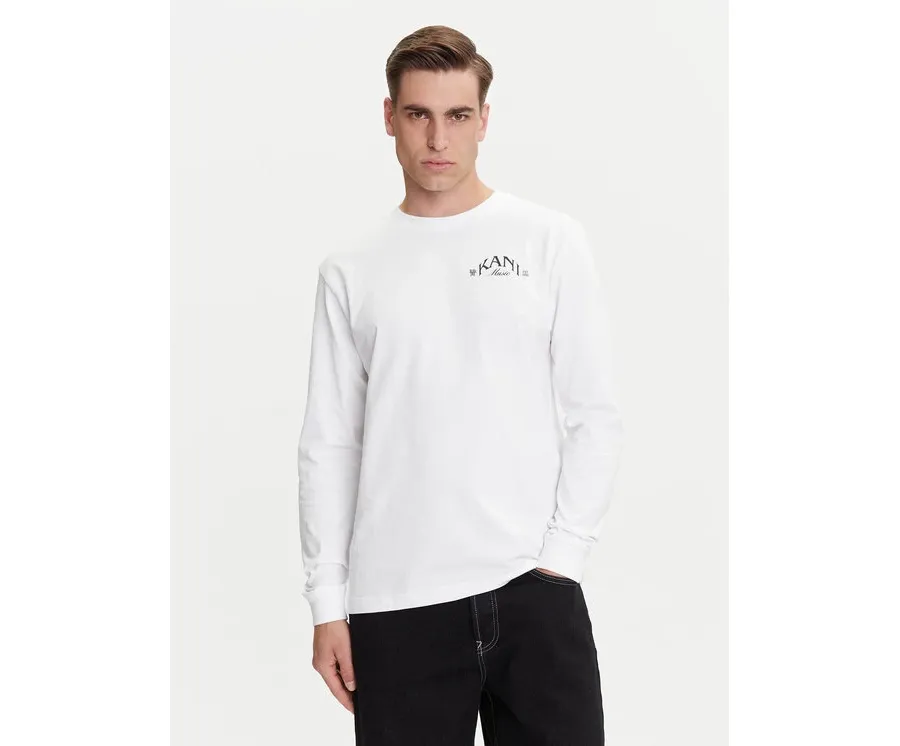 obrazek 1 Karl Kani Longsleeve PD00005329 Biały Regular Fit