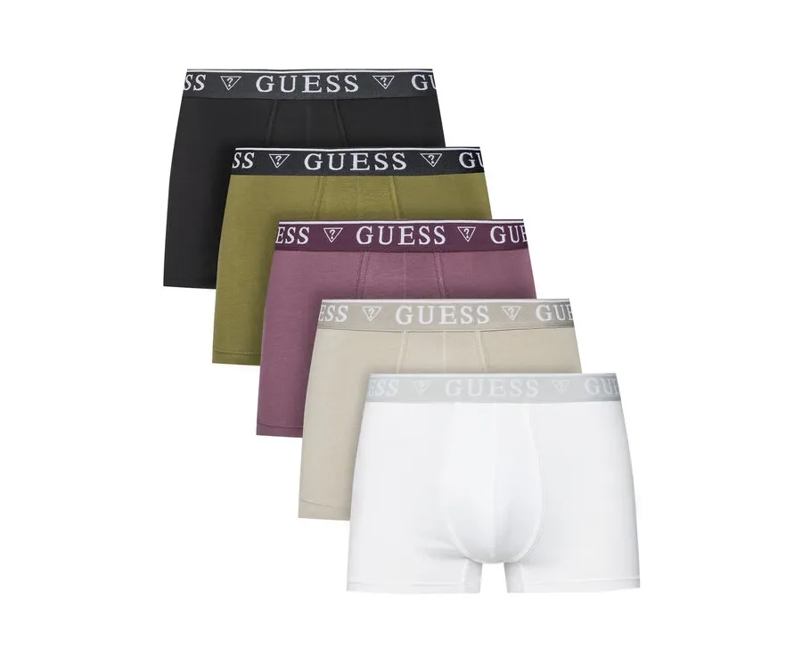 obrazek 1 Guess Komplet 5 par bokserek U4YG16 K6YW1 Czarny