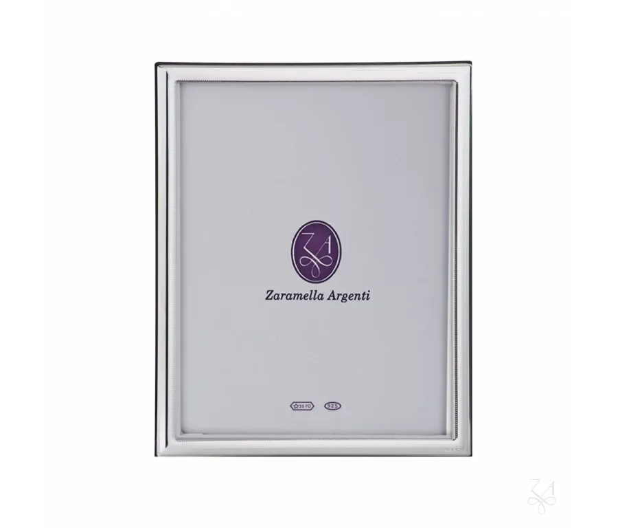obrazek 1 Prestiżowa ramka na zdjęcia 20×25 cm Torino ze srebra - Zaramella Argenti