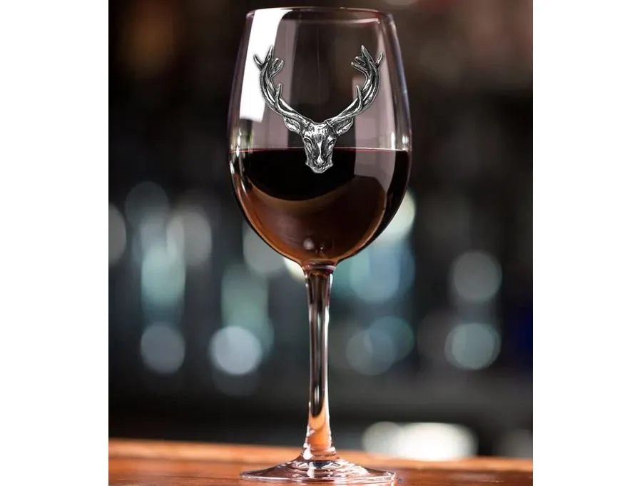 obrazek 2 Elegancki kieliszek do wina 350 ml na prezent