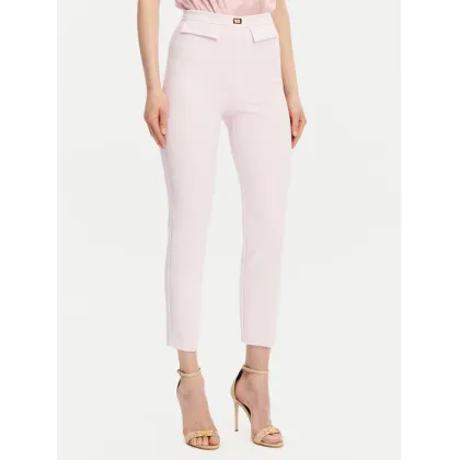 Zdjęcie Elisabetta Franchi Spodnie materiałowe PA-077-51E2-V320 Różowy Regular Fit