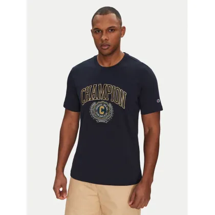 Zdjęcie Champion T-Shirt 221174 Granatowy Regular Fit