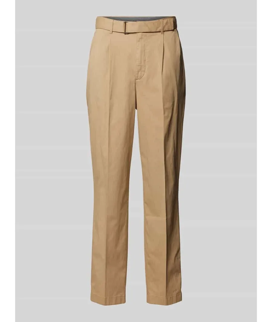 obrazek 1 Chinosy z materiałowym paskiem