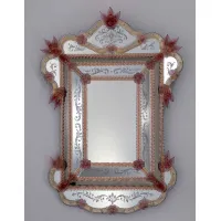 Picture Luxurious handmade Venetian Murano mirror