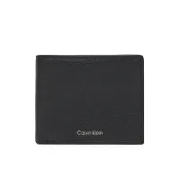 Zdjęcie Calvin Klein Duży Portfel Męski Ck Leather Billfold W Zip Coin LV04D1028G Czarny
