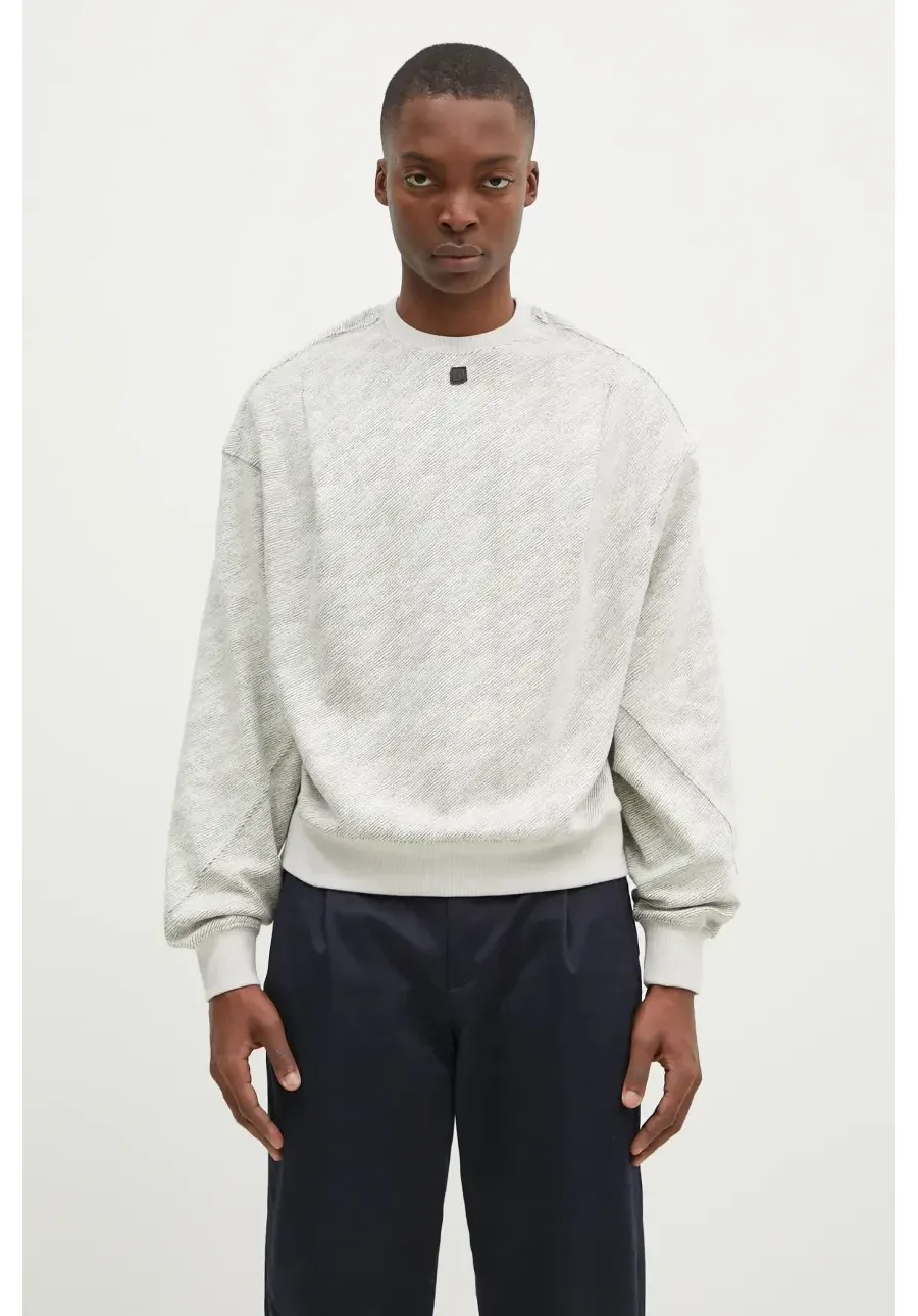 obrazek 1 Ader Error bluza męska kolor szary melanżowa BN01FWSW0104BK