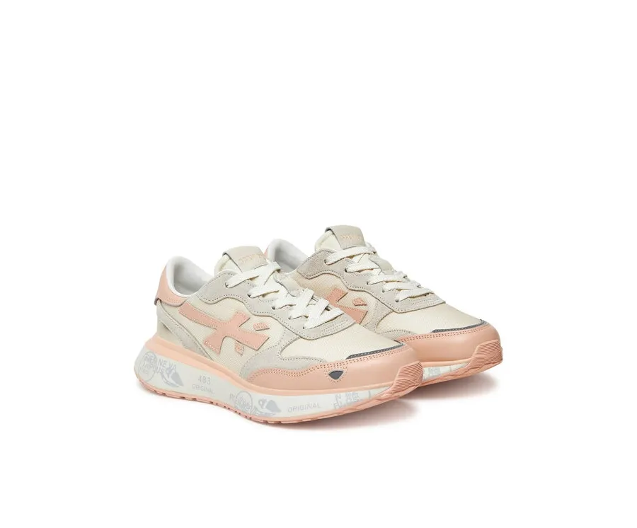 obrazek 1 Premiata Sneakersy Lauryn 7483 Różowy