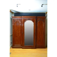 Zdjęcie Przepiękna, wiktoriańska szafa mahoniowa