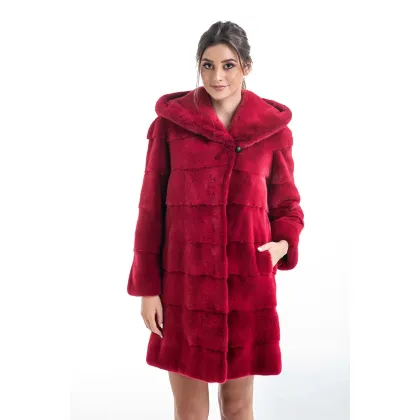 Picture Fascinating women's mink fur coat - A&A Vesa