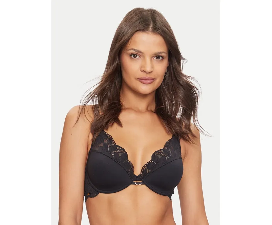 obrazek 1 Selmark Biustonosz z fiszbiną Federica 61115 Czarny