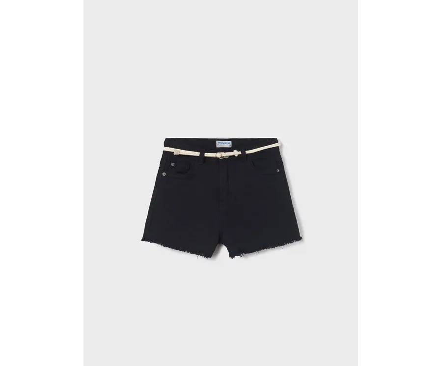 obrazek 1 Mayoral Szorty materiałowe 275 Czarny Regular Fit