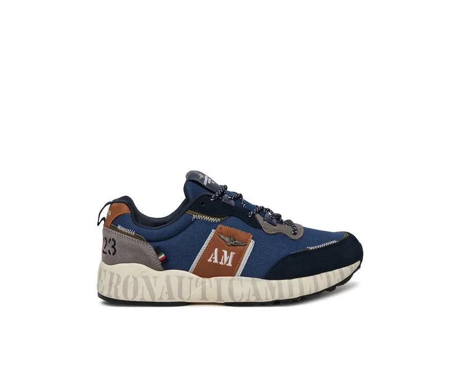 obrazek 1 Aeronautica Militare Sneakersy 242SC293CT3381 Niebieski