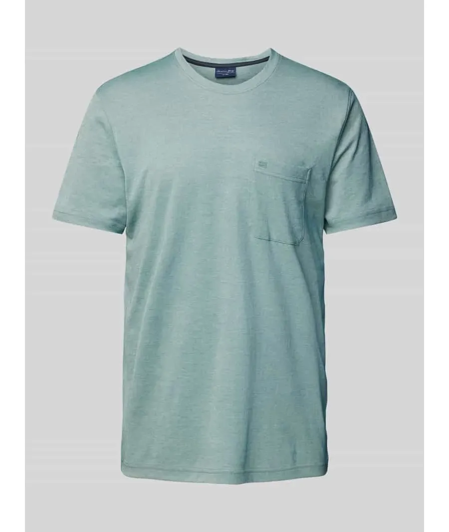 obrazek 1 T-shirt z kieszenią na piersi