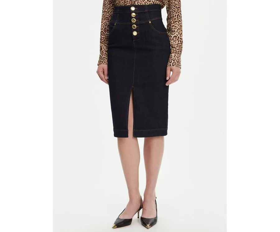 obrazek 1 Marciano Guess Spódnica jeansowa 5YGD13 7347A Granatowy Regular Fit